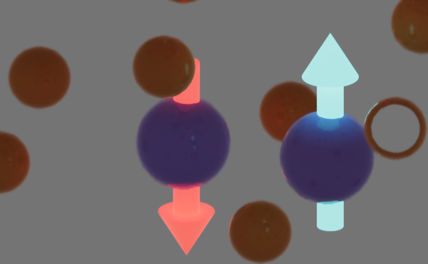 Modelling quantum spin-system with orbital degeneracy